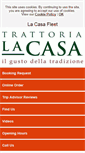 Mobile Screenshot of lacasarestaurant.co.uk